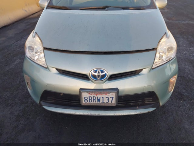 2014 Toyota Prius Three მანქანა იყიდება აუქციონზე, vin: JTDKN3DU5E1828829, აუქციონის ნომერი: 46243401