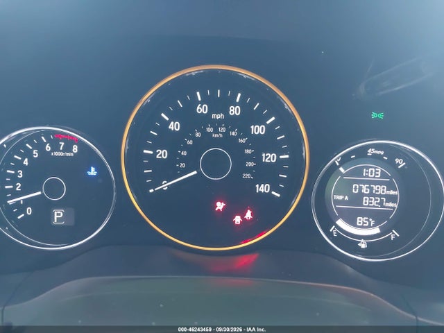 2016 Honda Hr-v Ex-l მანქანა იყიდება აუქციონზე, vin: 3CZRU5H75GM746097, აუქციონის ნომერი: 46243459