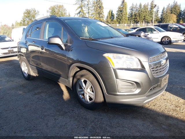 Aukcja sprzedaży 2016 Chevrolet Trax Lt, vin: 3GNCJLSB8GL280684, numer aukcji: 46243560