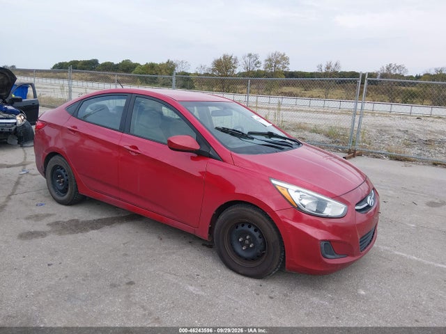 Auction sale of the 2015 Hyundai Accent Gls, vin: KMHCT4AE0FU863027, lot number: 46243596