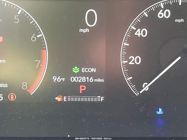 Auction sale of the 2025 Honda Cr-v Ex-l 2wd, vin: 2HKRS3H70SH321692, lot number: 46243715