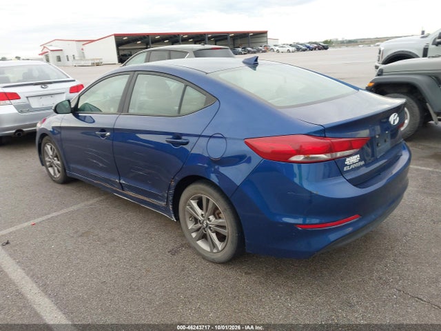 Продаж на аукціоні авто 2018 Hyundai Elantra Sel, vin: 5NPD84LF7JH291697, номер лоту: 46243717