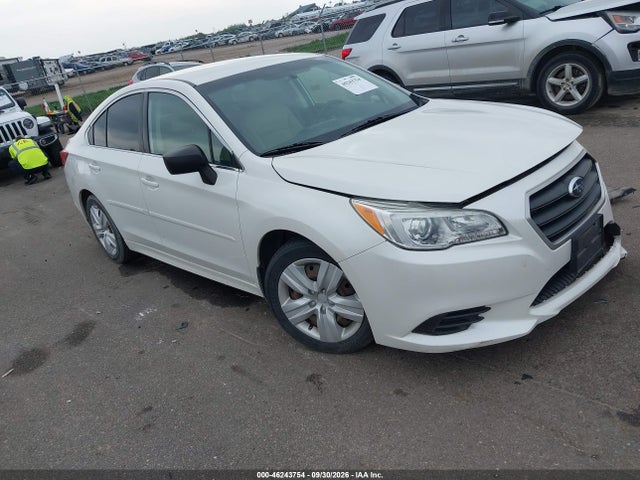 2016 Subaru Legacy 2.5i მანქანა იყიდება აუქციონზე, vin: 4S3BNAA66G3051417, აუქციონის ნომერი: 46243754