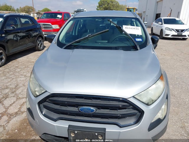 46243935 :رقم المزاد ، MAJ3P1RE1JC199174 vin ، 2018 Ford Ecosport S مزاد بيع