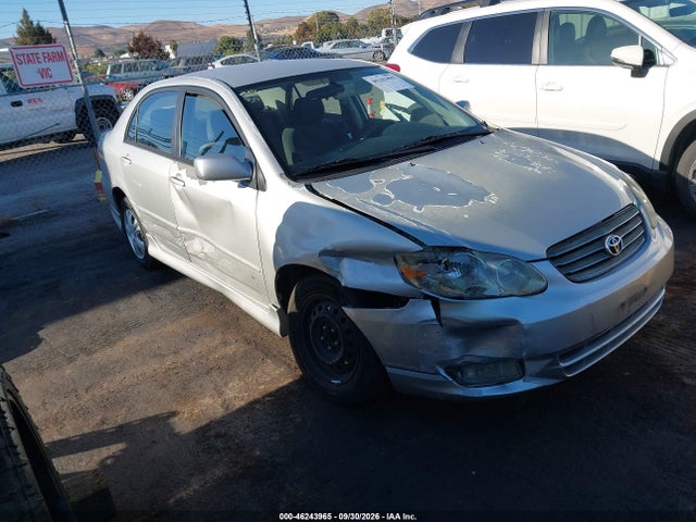 Продажа на аукционе авто 2003 Toyota Corolla S, vin: 1NXBR32E73Z129015, номер лота: 46243965