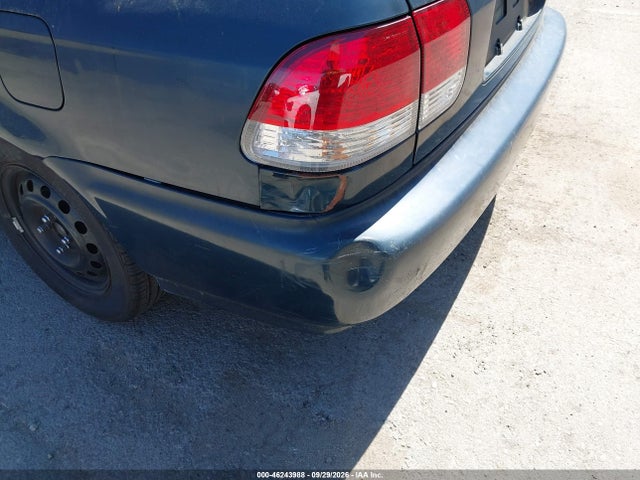 1997 Honda Civic Lx მანქანა იყიდება აუქციონზე, vin: JHMEJ6672VS041637, აუქციონის ნომერი: 46243988