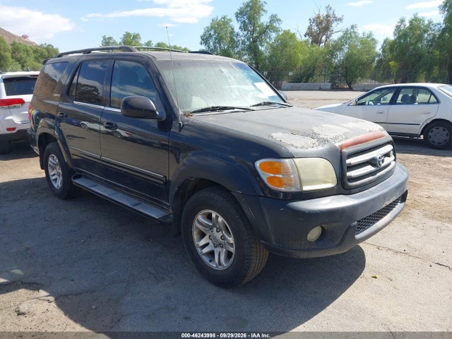 2004 Toyota Sequoia Limited V8 მანქანა იყიდება აუქციონზე, vin: 5TDZT38A14S236981, აუქციონის ნომერი: 46243998