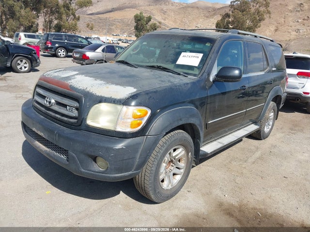 2004 Toyota Sequoia Limited V8 მანქანა იყიდება აუქციონზე, vin: 5TDZT38A14S236981, აუქციონის ნომერი: 46243998