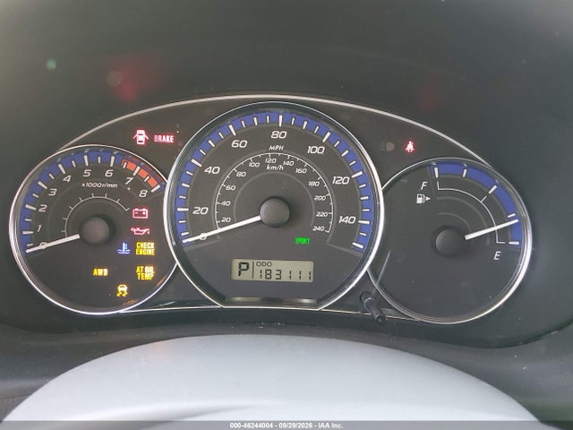 2011 Subaru Forester 2.5x მანქანა იყიდება აუქციონზე, vin: JF2SHABC6BH774192, აუქციონის ნომერი: 46244004