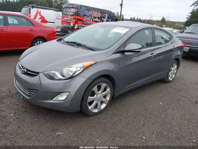 Продаж на аукціоні авто 2012 Hyundai Elantra Limited, vin: 5NPDH4AE5CH091124, номер лоту: 46244025