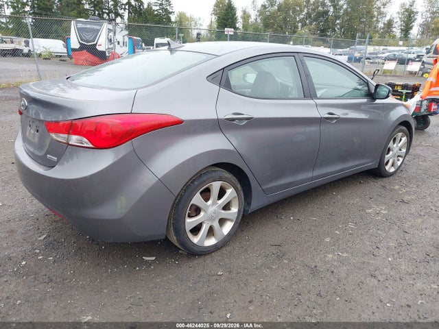 Продаж на аукціоні авто 2012 Hyundai Elantra Limited, vin: 5NPDH4AE5CH091124, номер лоту: 46244025