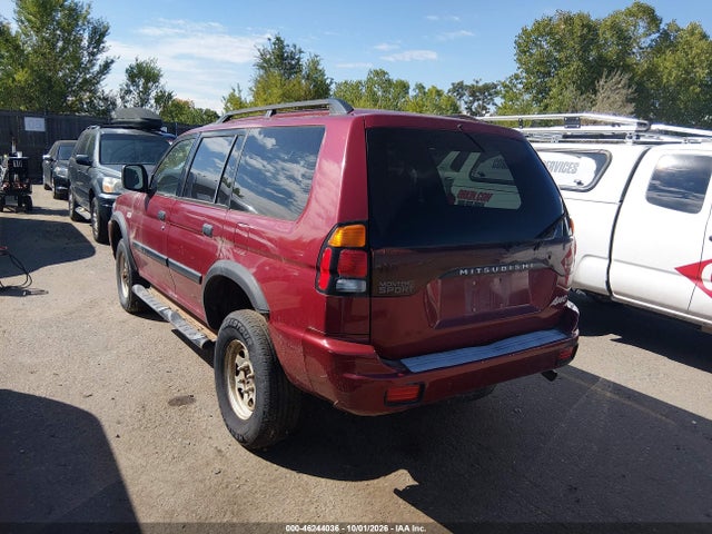 2003 Mitsubishi Montero Sport Es/ls მანქანა იყიდება აუქციონზე, vin: JA4MT21H53J026823, აუქციონის ნომერი: 46244036