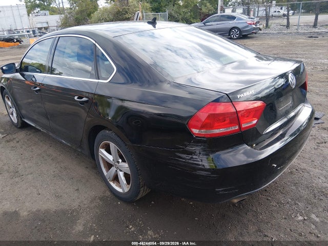 46244054 :رقم المزاد ، 1VWBP7A30CC109287 vin ، 2012 Volkswagen Passat 2.5l Se مزاد بيع