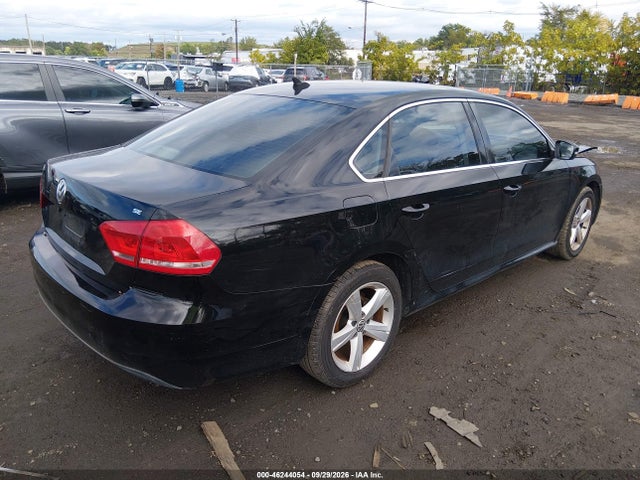 46244054 :رقم المزاد ، 1VWBP7A30CC109287 vin ، 2012 Volkswagen Passat 2.5l Se مزاد بيع