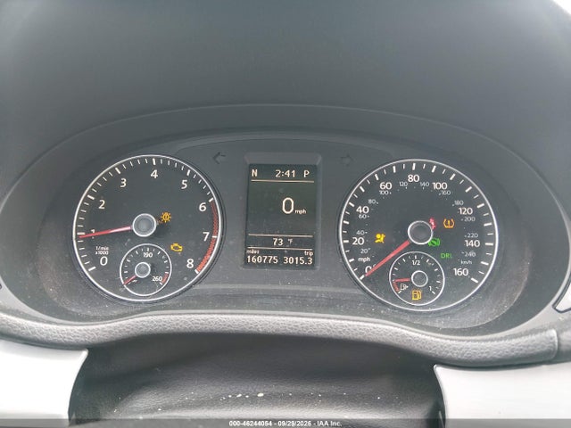 46244054 :رقم المزاد ، 1VWBP7A30CC109287 vin ، 2012 Volkswagen Passat 2.5l Se مزاد بيع