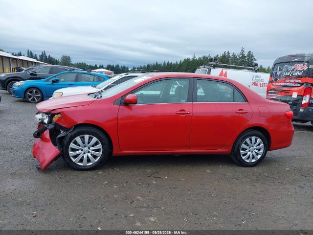 46244199 :رقم المزاد ، 2T1BU4EE8DC990710 vin ، 2013 Toyota Corolla Le مزاد بيع