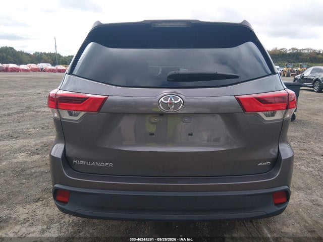 46244291 :رقم المزاد ، 5TDBZRFH8KS968718 vin ، 2019 Toyota Highlander Le مزاد بيع