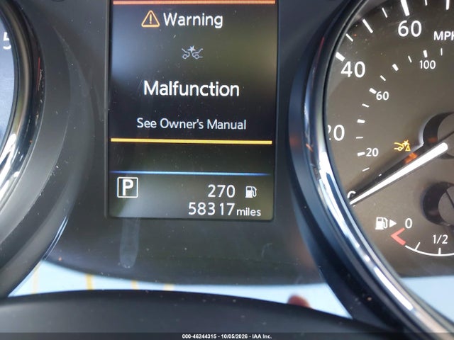 Продажа на аукционе авто 2020 Nissan Rogue Sv Fwd, vin: JN8AT2MT6LW038480, номер лота: 46244315