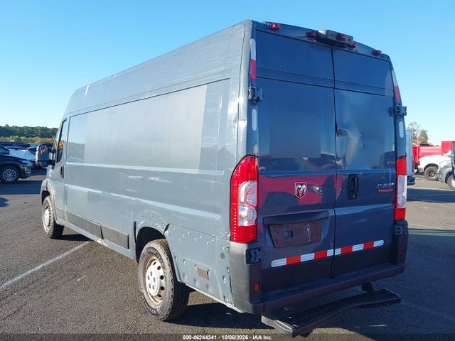 2019 Ram Promaster 3500 Cargo Van High Roof 159 Wb Ext მანქანა იყიდება აუქციონზე, vin: 3C6URVJG8KE558065, აუქციონის ნომერი: 46244341