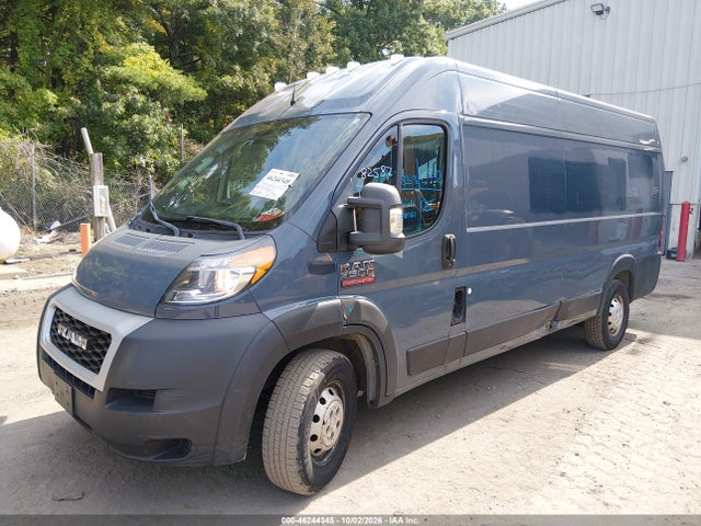 46244345 :رقم المزاد ، 3C6URVJG7LE107131 vin ، 2020 Ram Promaster 3500 Cargo Van High Roof 159 Wb Ext مزاد بيع