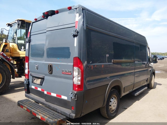 46244345 :رقم المزاد ، 3C6URVJG7LE107131 vin ، 2020 Ram Promaster 3500 Cargo Van High Roof 159 Wb Ext مزاد بيع
