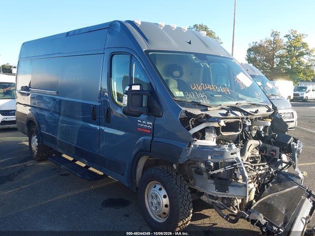 2020 Ram Promaster 3500 Cargo Van High Roof 159 Wb Ext მანქანა იყიდება აუქციონზე, vin: 3C6URVJG5LE112781, აუქციონის ნომერი: 46244349