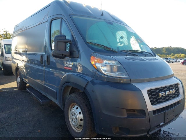 2020 Ram Promaster 3500 Cargo Van High Roof 159 Wb Ext მანქანა იყიდება აუქციონზე, vin: 3C6URVJG3LE117039, აუქციონის ნომერი: 46244350