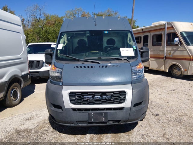 2021 Ram Promaster 3500 Cargo Van High Roof 159 Wb Ext მანქანა იყიდება აუქციონზე, vin: 3C6MRVJGXME579339, აუქციონის ნომერი: 46244357