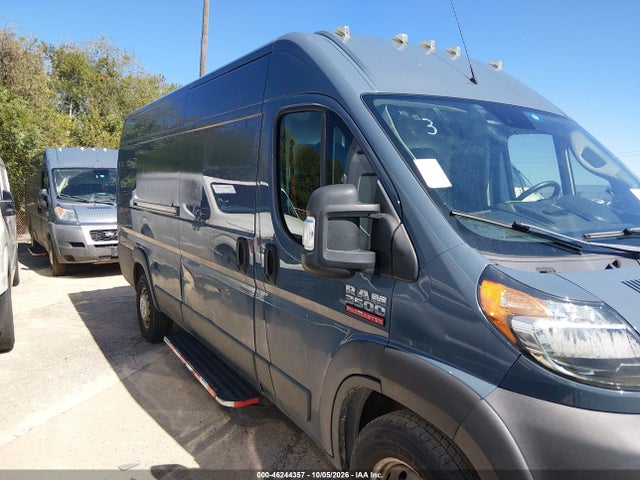 2021 Ram Promaster 3500 Cargo Van High Roof 159 Wb Ext მანქანა იყიდება აუქციონზე, vin: 3C6MRVJGXME579339, აუქციონის ნომერი: 46244357