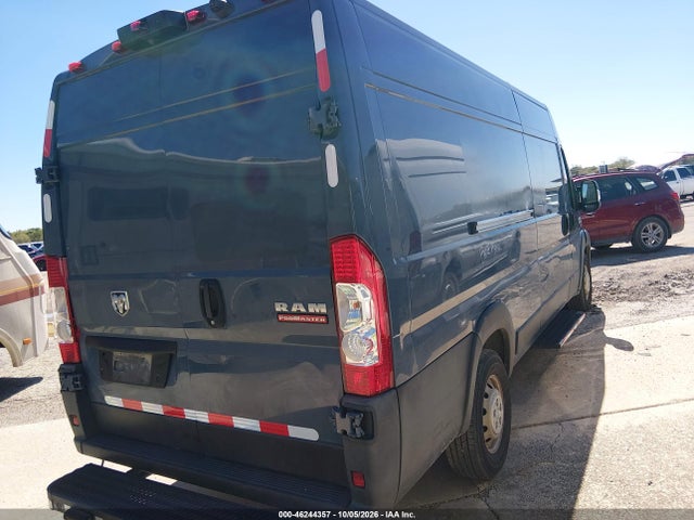 2021 Ram Promaster 3500 Cargo Van High Roof 159 Wb Ext მანქანა იყიდება აუქციონზე, vin: 3C6MRVJGXME579339, აუქციონის ნომერი: 46244357