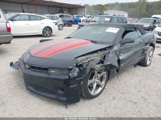 46244428 :رقم المزاد ، 2G1FC3D38E9147616 vin ، 2014 Chevrolet Camaro 2lt مزاد بيع
