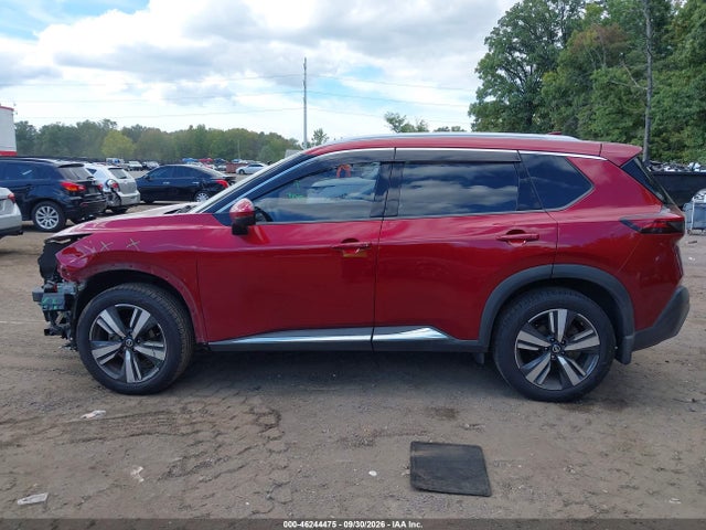 2021 Nissan Rogue Sl Intelligent Awd მანქანა იყიდება აუქციონზე, vin: 5N1AT3CB0MC808651, აუქციონის ნომერი: 46244475