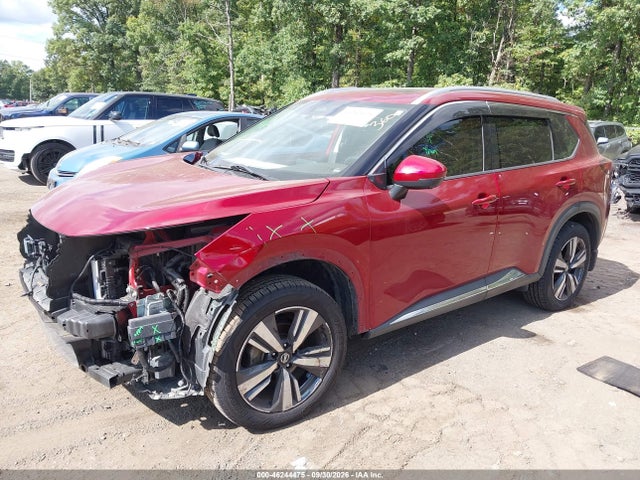 2021 Nissan Rogue Sl Intelligent Awd მანქანა იყიდება აუქციონზე, vin: 5N1AT3CB0MC808651, აუქციონის ნომერი: 46244475