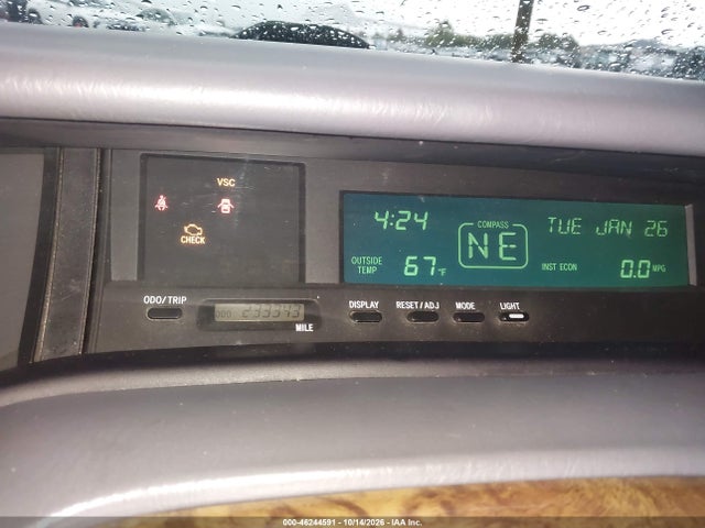 46244591 :رقم المزاد ، 4T1BF28B62U264033 vin ، 2002 Toyota Avalon Xls مزاد بيع