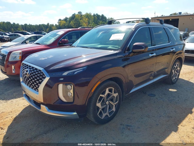 2021 Hyundai Palisade Calligraphy მანქანა იყიდება აუქციონზე, vin: KM8R74HE7MU298700, აუქციონის ნომერი: 46244630