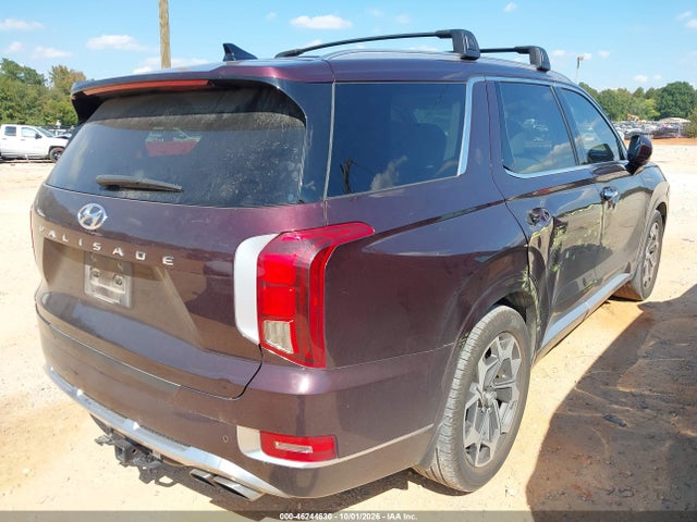 2021 Hyundai Palisade Calligraphy მანქანა იყიდება აუქციონზე, vin: KM8R74HE7MU298700, აუქციონის ნომერი: 46244630