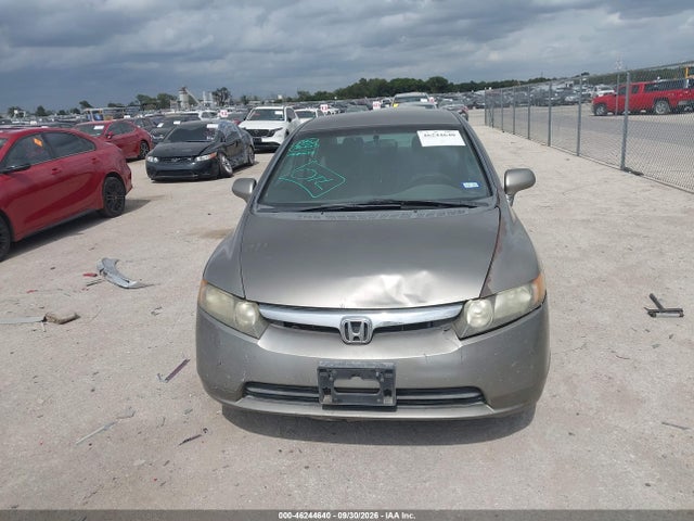 2008 Honda Civic Lx მანქანა იყიდება აუქციონზე, vin: 2HGFA16568H343355, აუქციონის ნომერი: 46244640