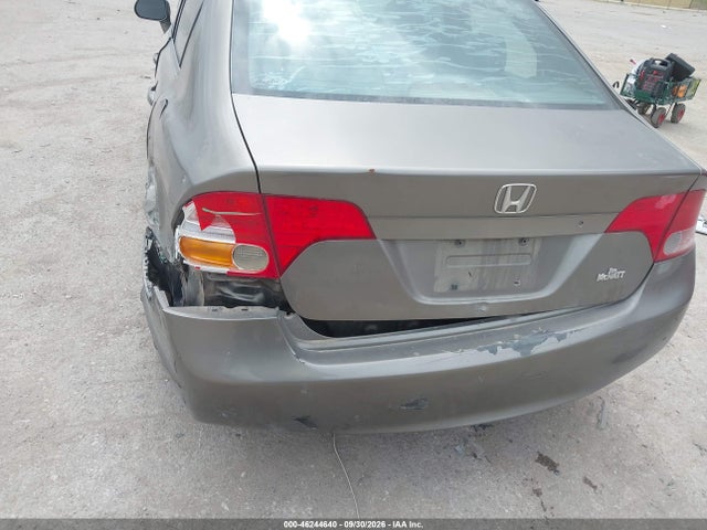 2008 Honda Civic Lx მანქანა იყიდება აუქციონზე, vin: 2HGFA16568H343355, აუქციონის ნომერი: 46244640