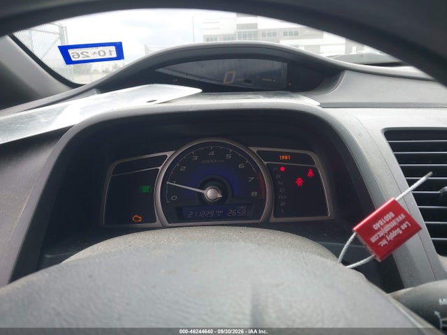 2008 Honda Civic Lx მანქანა იყიდება აუქციონზე, vin: 2HGFA16568H343355, აუქციონის ნომერი: 46244640