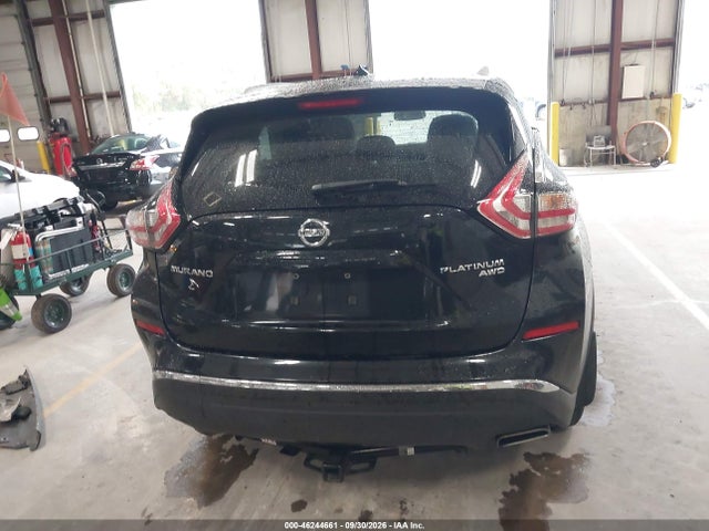 Продаж на аукціоні авто 2015 Nissan Murano Platinum, vin: 5N1AZ2MH3FN287489, номер лоту: 46244661