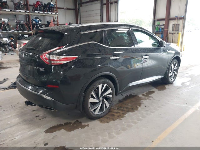 Продаж на аукціоні авто 2015 Nissan Murano Platinum, vin: 5N1AZ2MH3FN287489, номер лоту: 46244661