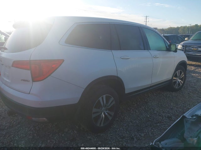 2016 Honda Pilot Ex-l მანქანა იყიდება აუქციონზე, vin: 5FNYF6H82GB100675, აუქციონის ნომერი: 46244680
