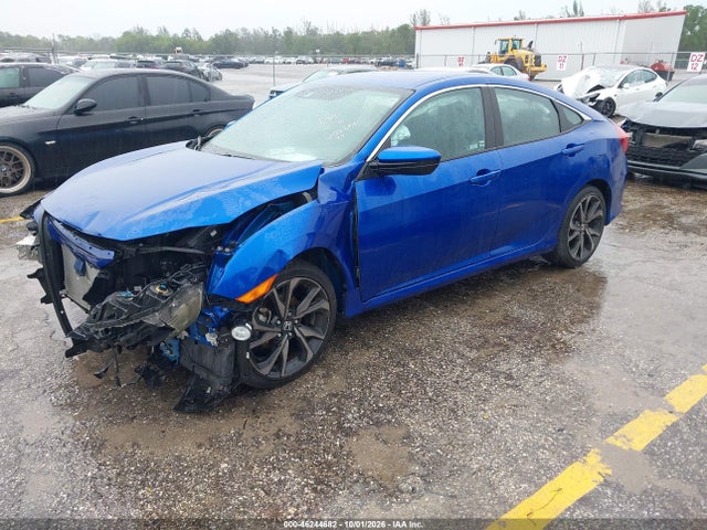 Продаж на аукціоні авто 2019 Honda Civic Sport, vin: 2HGFC2F89KH602356, номер лоту: 46244682