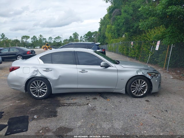 46244698 :رقم المزاد ، JN1EV7AP5KM519524 vin ، 2019 Infiniti Q50 3.0t Luxe مزاد بيع