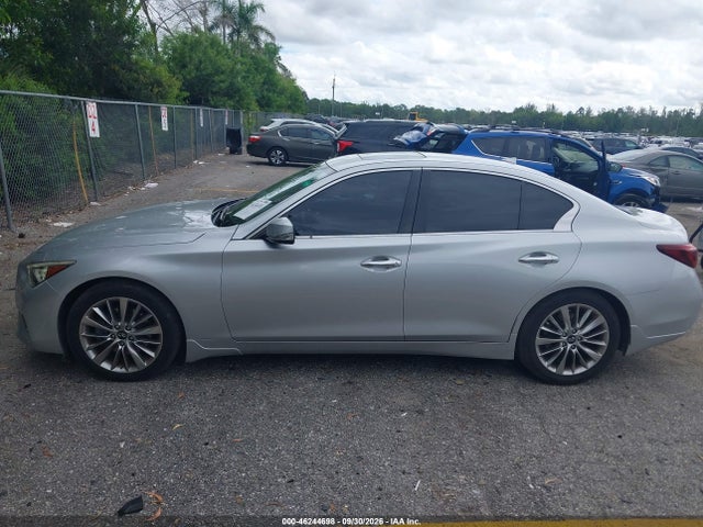46244698 :رقم المزاد ، JN1EV7AP5KM519524 vin ، 2019 Infiniti Q50 3.0t Luxe مزاد بيع