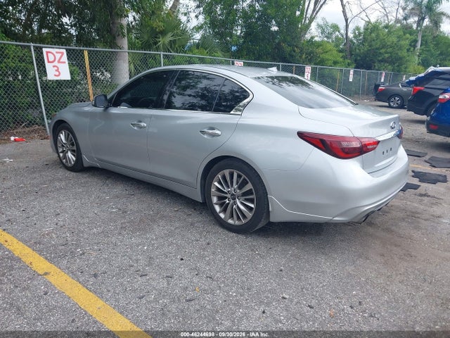 46244698 :رقم المزاد ، JN1EV7AP5KM519524 vin ، 2019 Infiniti Q50 3.0t Luxe مزاد بيع