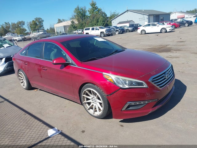 46244712 :رقم المزاد ، 5NPE24AF6FH191767 vin ، 2015 Hyundai Sonata Se مزاد بيع