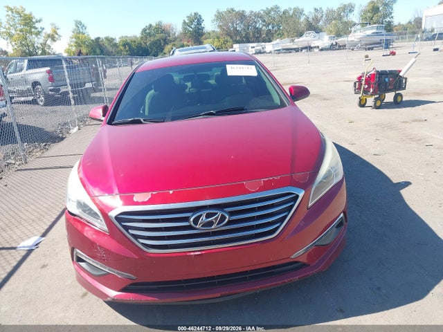46244712 :رقم المزاد ، 5NPE24AF6FH191767 vin ، 2015 Hyundai Sonata Se مزاد بيع