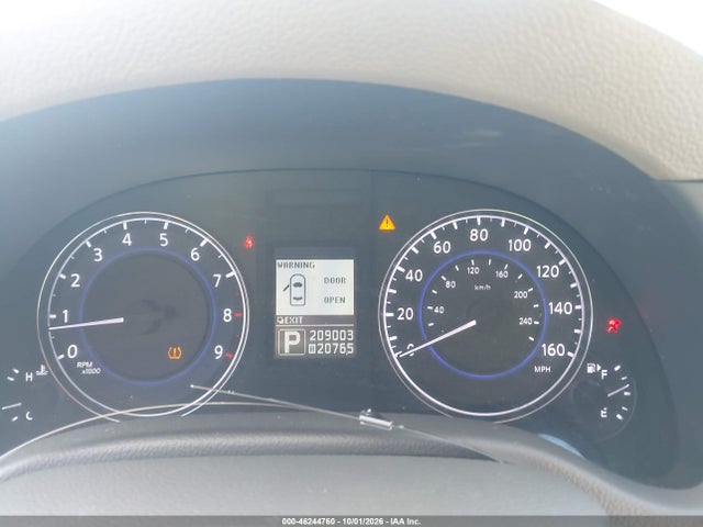 2011 Infiniti G37 Journey მანქანა იყიდება აუქციონზე, vin: JN1CV6EK0BM210561, აუქციონის ნომერი: 46244760