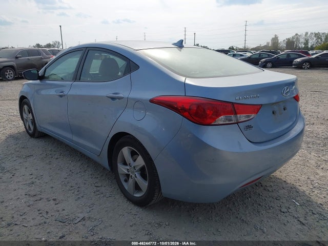 46244772 :رقم المزاد ، KMHDH4AE9DU719530 vin ، 2013 Hyundai Elantra Gls مزاد بيع